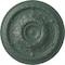 Ekena Millwork Oslo Ceiling Medallion (Fits Canopies up to 7 5/8"), Hand-Painted Cloud Burst, 38 3/8"OD x 2 7/8"P CM38OSCBF - alternate 1